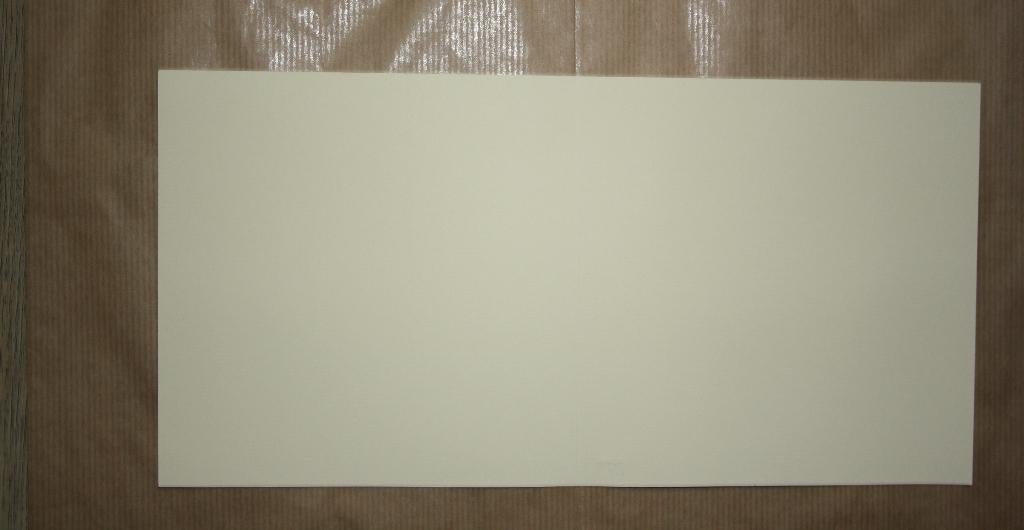 74 stuks kaarten vierkant creme 18x18cm, Ophalen of Verzenden, Nieuw, Overige thema's, Blanco kaart of Basiskaart