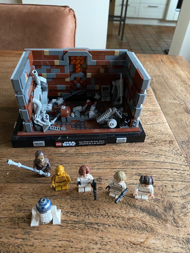 Lego Star Wars 75339 Death Star Trash Compactor Diorama, Star Wars, Lego, Ophalen of Verzenden, Zo goed als nieuw