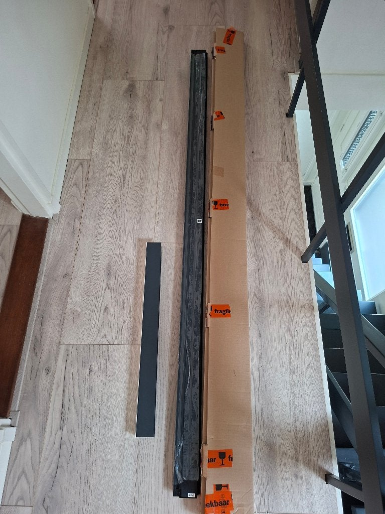 Hordeur RAL7016, Ophalen, Minder dan 80 cm, Hordeur, Nieuw