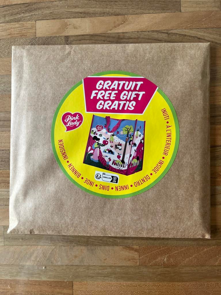 Pink Lady boodschappentas - Nieuw in verpakking, Ophalen of Verzenden, Nieuw