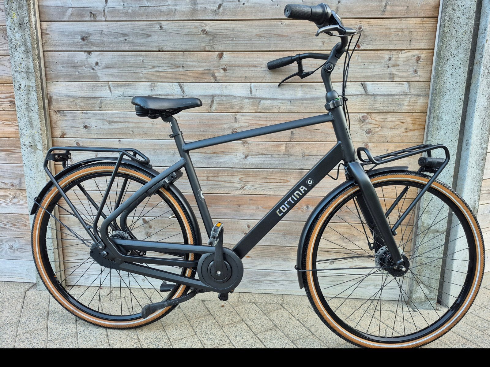 Cortina common nd7 28 inch jongensfiets transportfiets, Versnellingen, Zo goed als nieuw, Ophalen, Overige merken