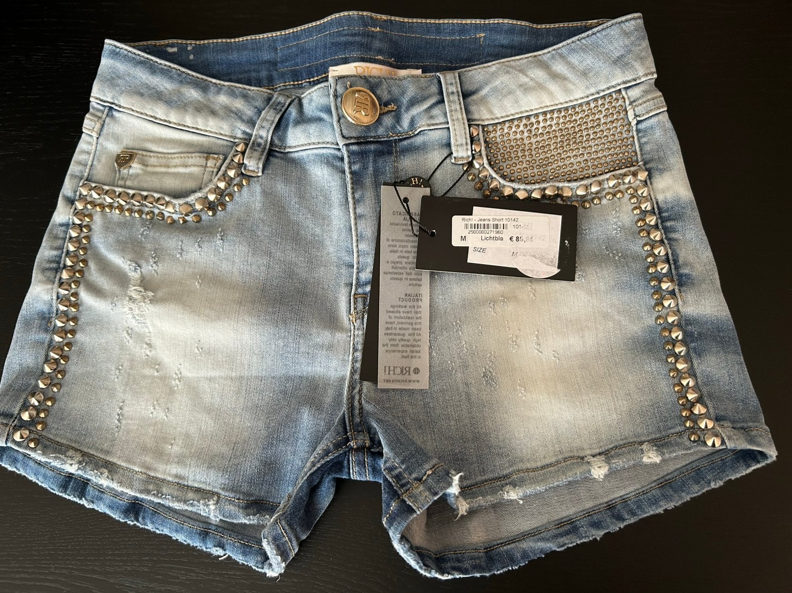 Rich! Jeans short, Ophalen of Verzenden, Nieuw, Blauw, W28 - W29 (confectie 36)