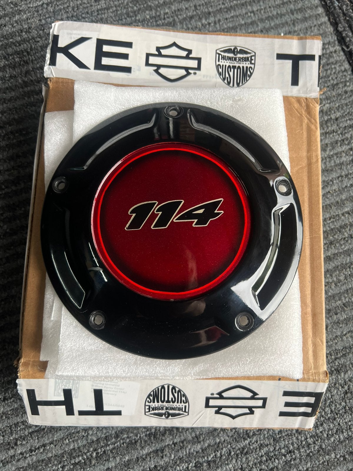 Harley Davidson derby cover Roadglide, streetglide, Ophalen of Verzenden, Gebruikt
