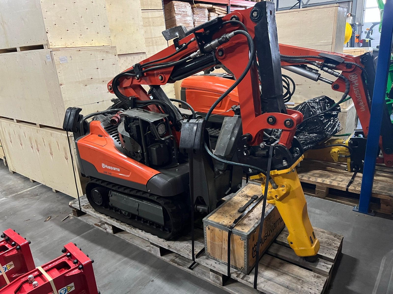 Husqvarna DXR-140 & DXR-250 slooprobots met sloophamers, Ophalen, Overige typen