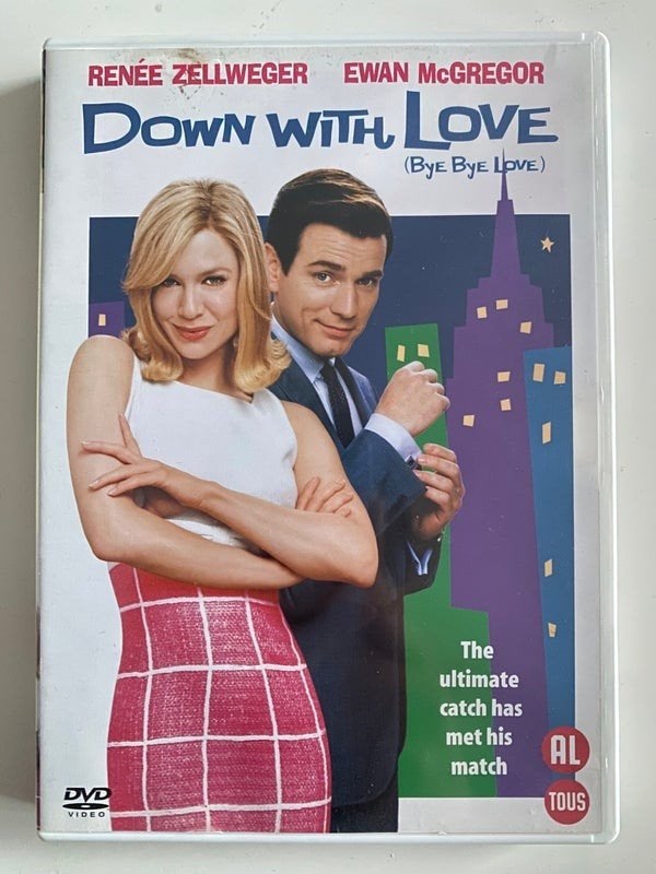 DOWN WITH LOVE (DVD), Alle leeftijden, Verzenden, Zo goed als nieuw, Romantische komedie