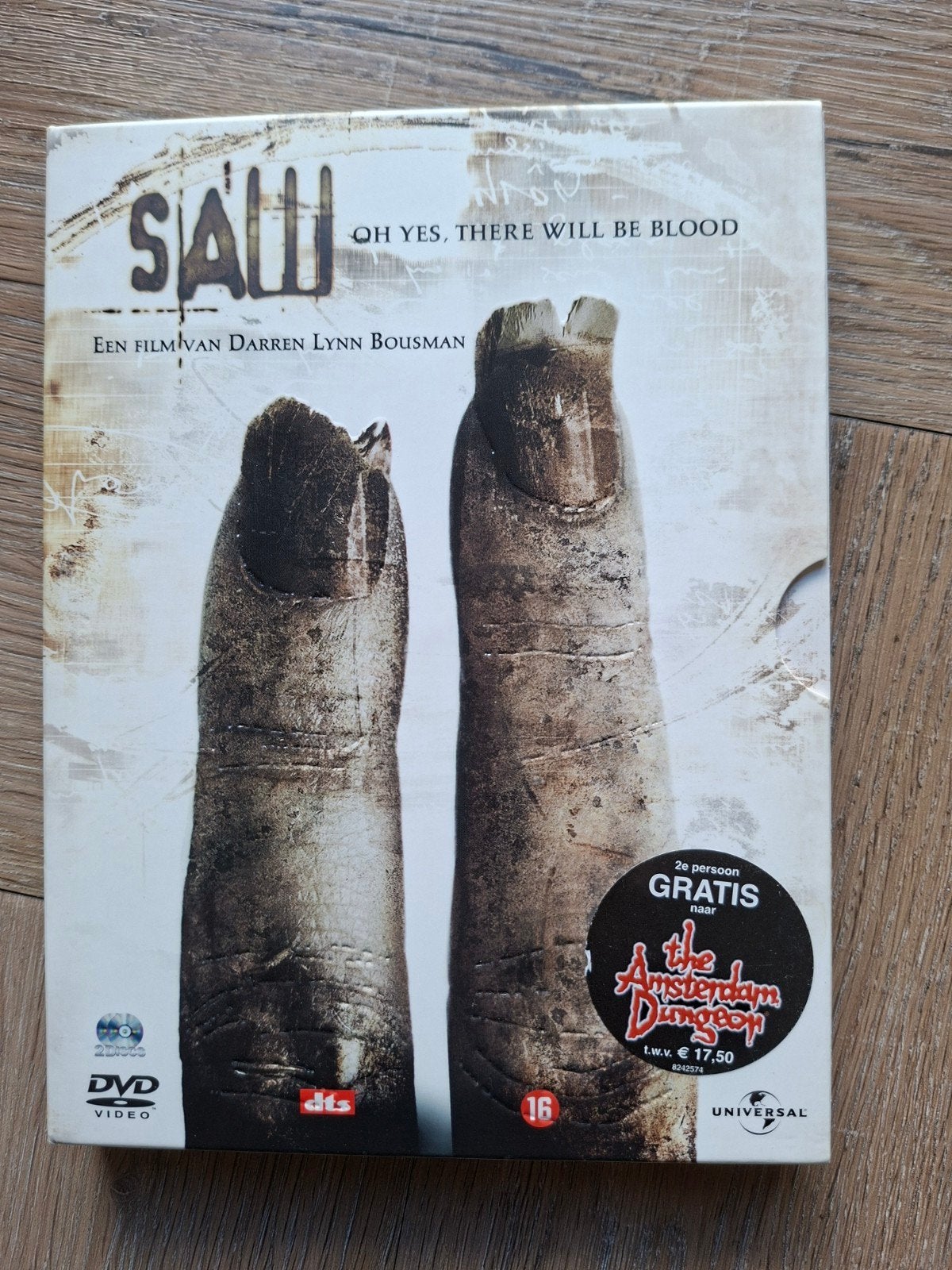 Saw II DVD - Horrorfilm met Tobin Bell, Horror, Vanaf 16 jaar, Nederlands, Ophalen of Verzenden