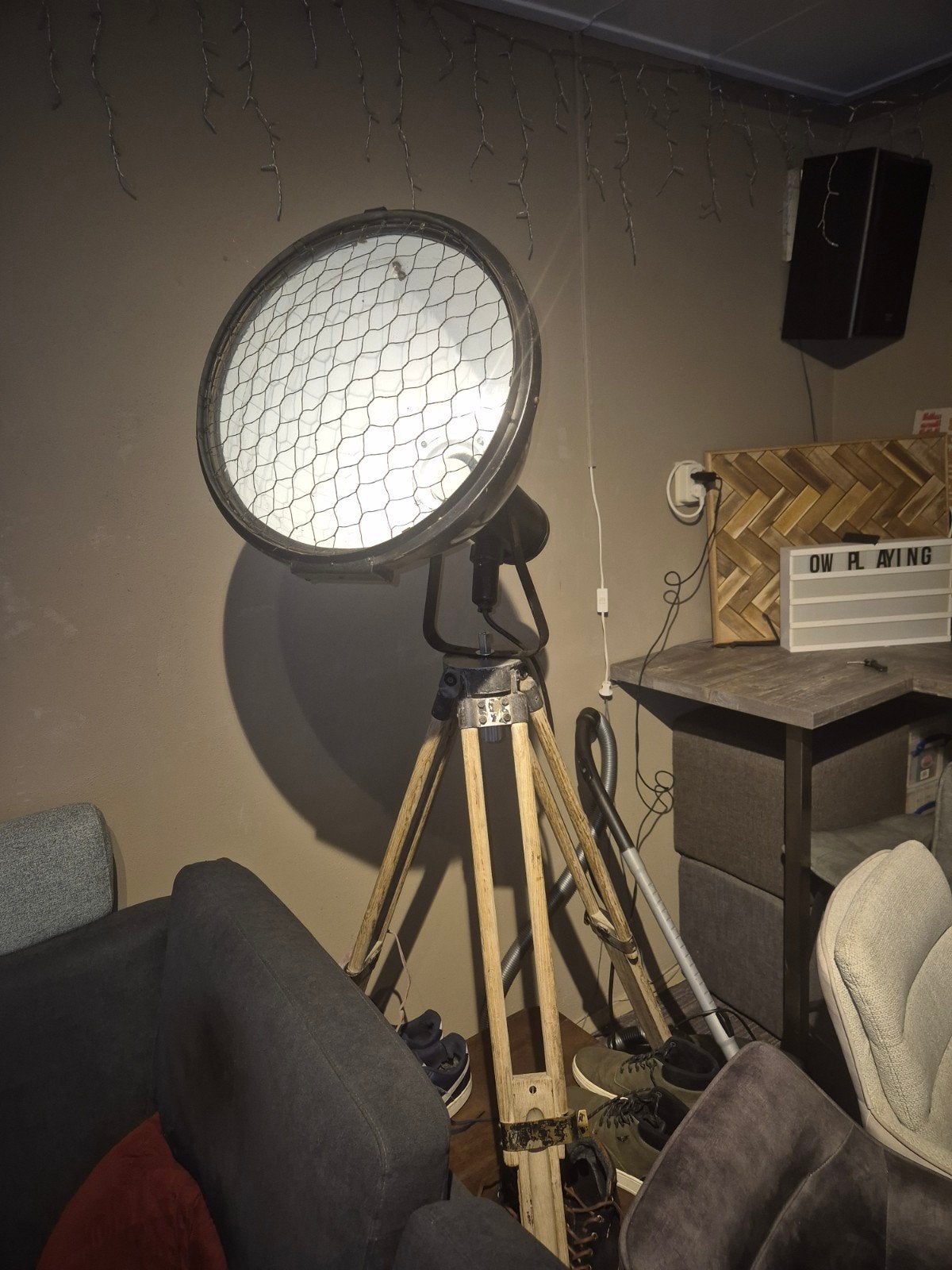 Bauhaus lamp op statief, Ophalen