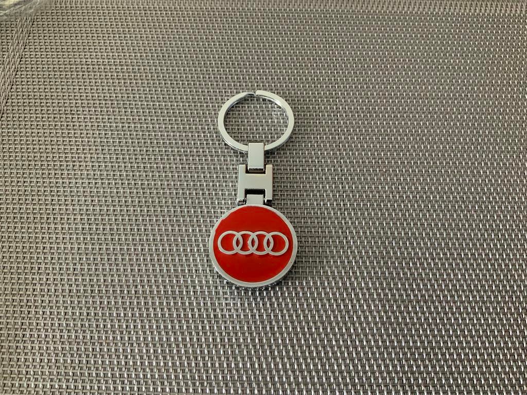 Audi Sleutelhanger - Rood & Zilver, Ophalen of Verzenden, Nieuw