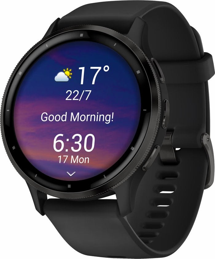 Garmin Venu 3 Zwart - Health & Fitness GPS Smartwatch, Afstand, Zwart, Ophalen of Verzenden, Zo goed als nieuw