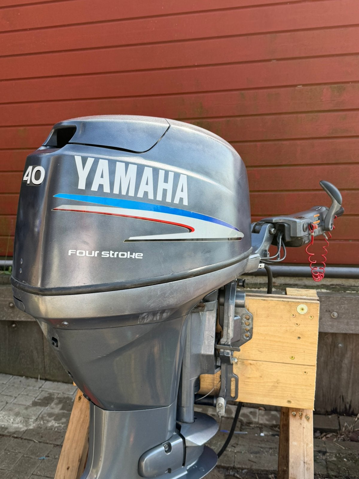 Yamaha 40 pk 4 takt - valt uit bij gas geven, Ophalen, Gebruikt
