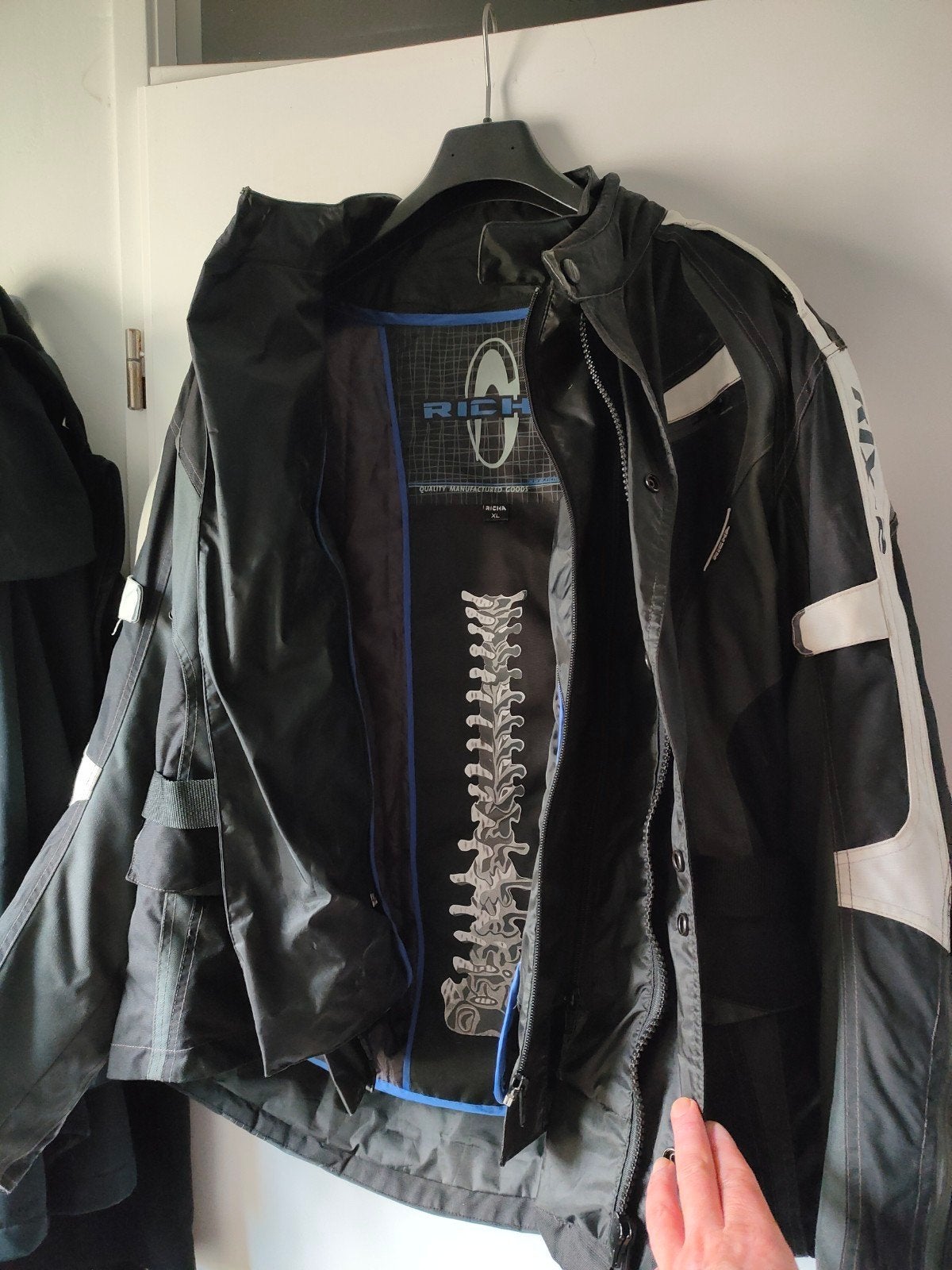 Richa Motorjas / broek met bescherming en afritsbare voering, Jas | textiel, Heren, Ophalen of Verzenden, Richa
