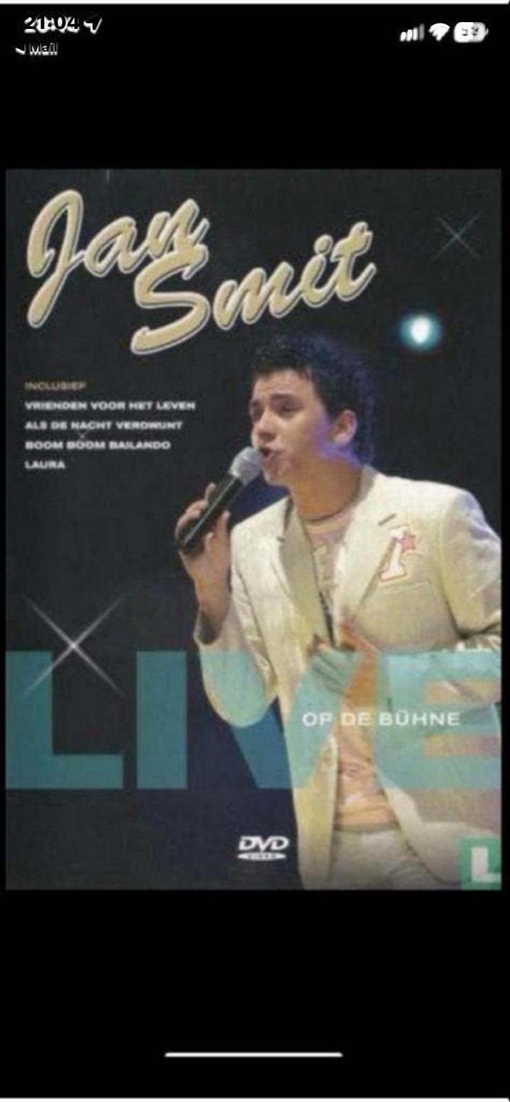 Jan Smit Live op de Bühne DVD, Gebruikt, Alle leeftijden, Nederlands, Concert