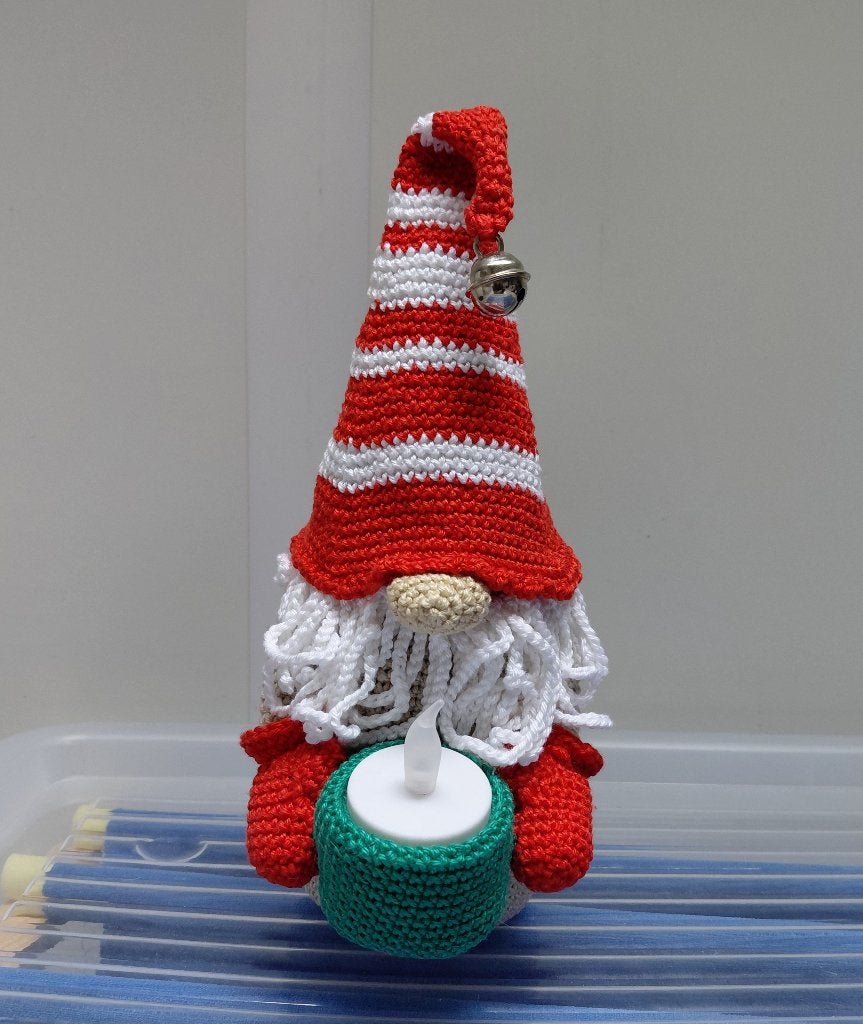 Kerst gnoom - met belletje en lichtje, Ophalen of Verzenden, Nieuw