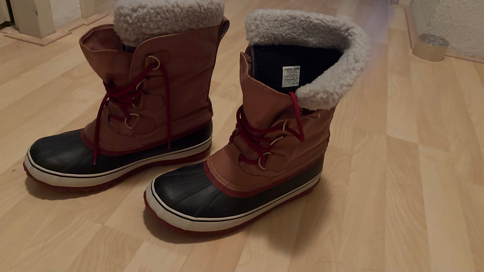 Sorel Winterlaarzen - Maat 40, Ophalen of Verzenden, Zo goed als nieuw, Bruin, Snowboots