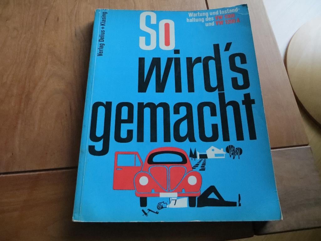 So wird's gemacht Volkswagen Kever 1200A, 1300 af '66 +1500, Ophalen of Verzenden