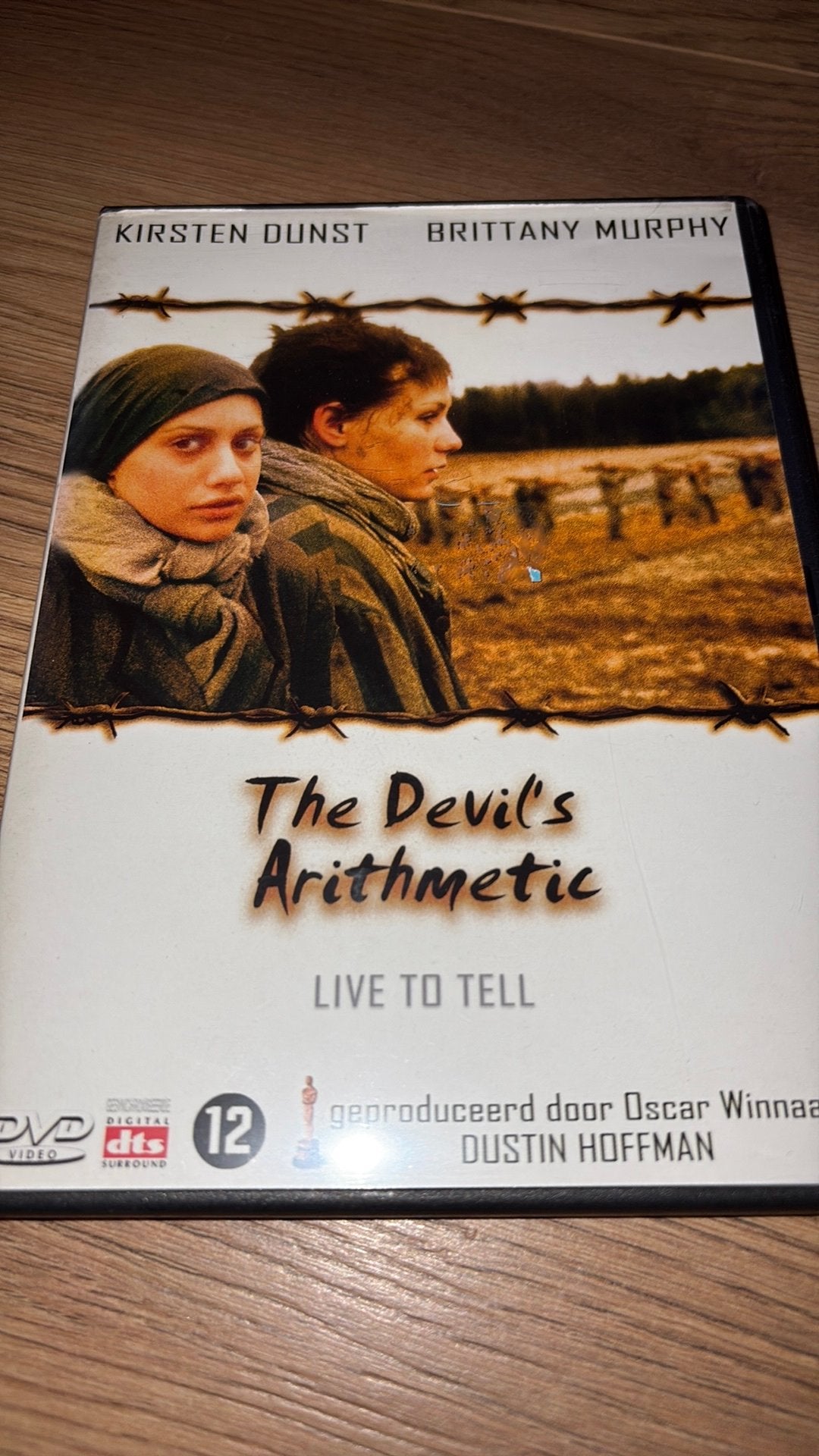 The Devil’s Arithmetic met Kirsten Dunst en Brittany Murphy., Cd's en Dvd's, Vanaf 16 jaar, Ophalen of Verzenden, Zo goed als nieuw