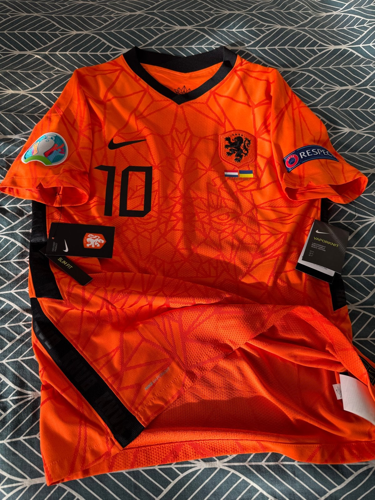Oranje EK 2020 Vaporknit Shirt Memphis #10 - Nieuw met tags, Verzenden, Nieuw, Buitenlandse clubs, Shirt