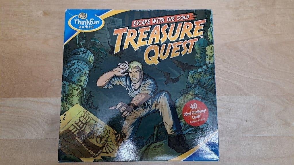 Treasure Quest - Think Fun Games, Een of twee spelers, Ophalen of Verzenden, Zo goed als nieuw, Thinkfun