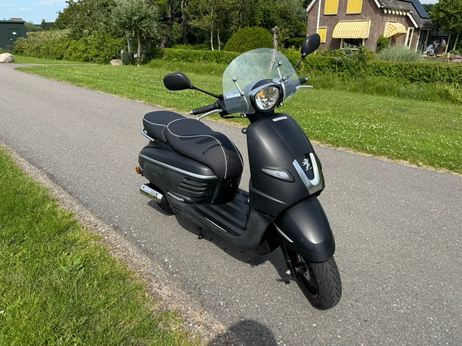 Peugeot Django 50cc 4T uit 2017, Ophalen, Overige modellen, Maximaal 45 km/u, Zo goed als nieuw