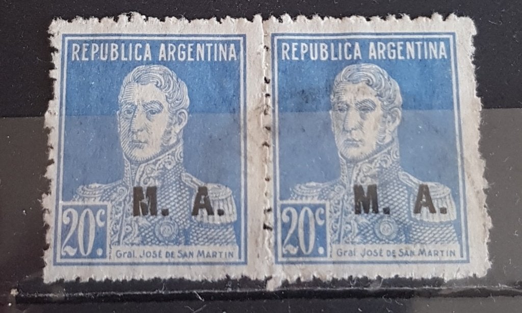Argentinie Postzegels (B3-P6), Ophalen of Verzenden, Gestempeld, Midden-Amerika