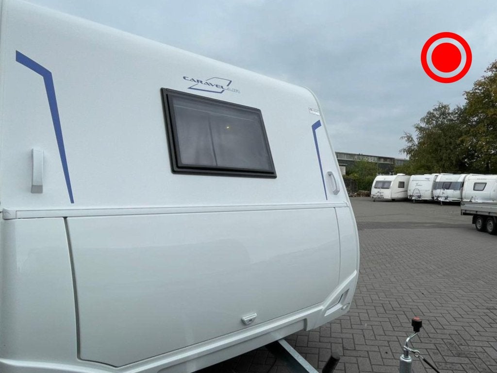 Caravelair Alba 496, Caravans en Kamperen, Caravans, Bedrijf, Treinzit, Tot 500 kg, Schokbreker