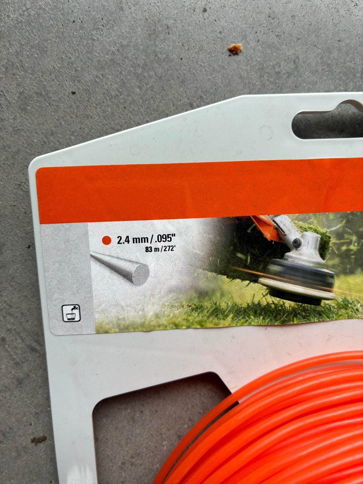 Stihl maaidraad 2.4 mm / 83 m - Nieuw, Tuin en Terras, Grastrimmers, Ophalen of Verzenden, Nieuw