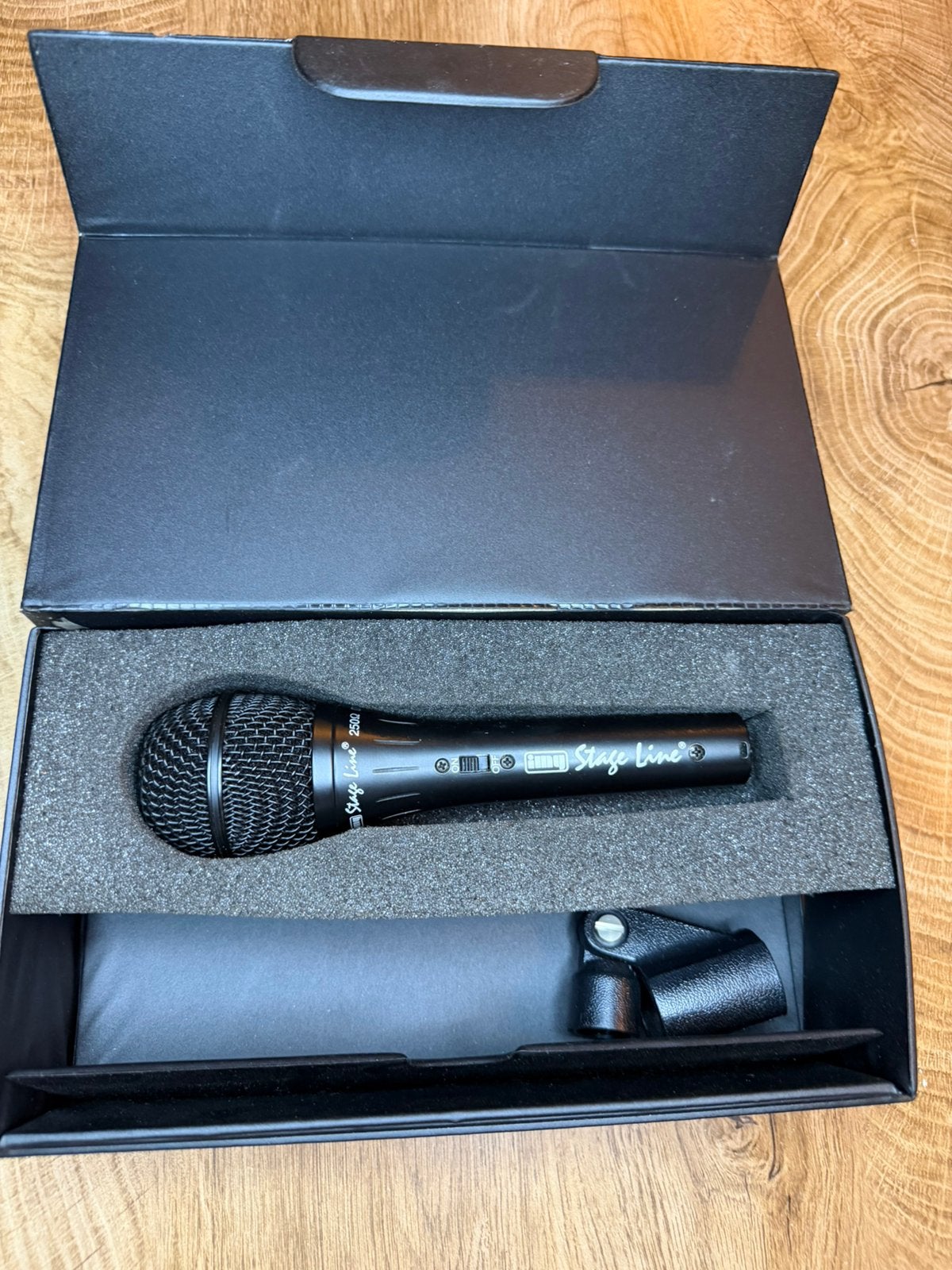 Microfoon stage line, Ophalen of Verzenden, Zo goed als nieuw, Zangmicrofoon