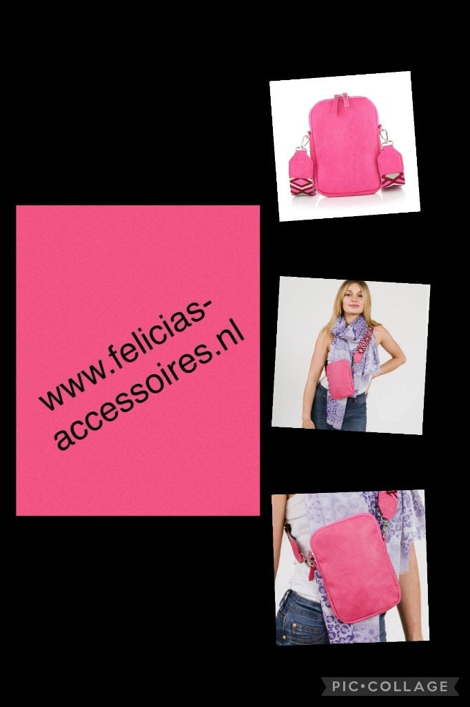 Trendy Crossbody Boho-Stijl Schouderband (advr 1), Ophalen of Verzenden, Nieuw, Roze, Schoudertasje
