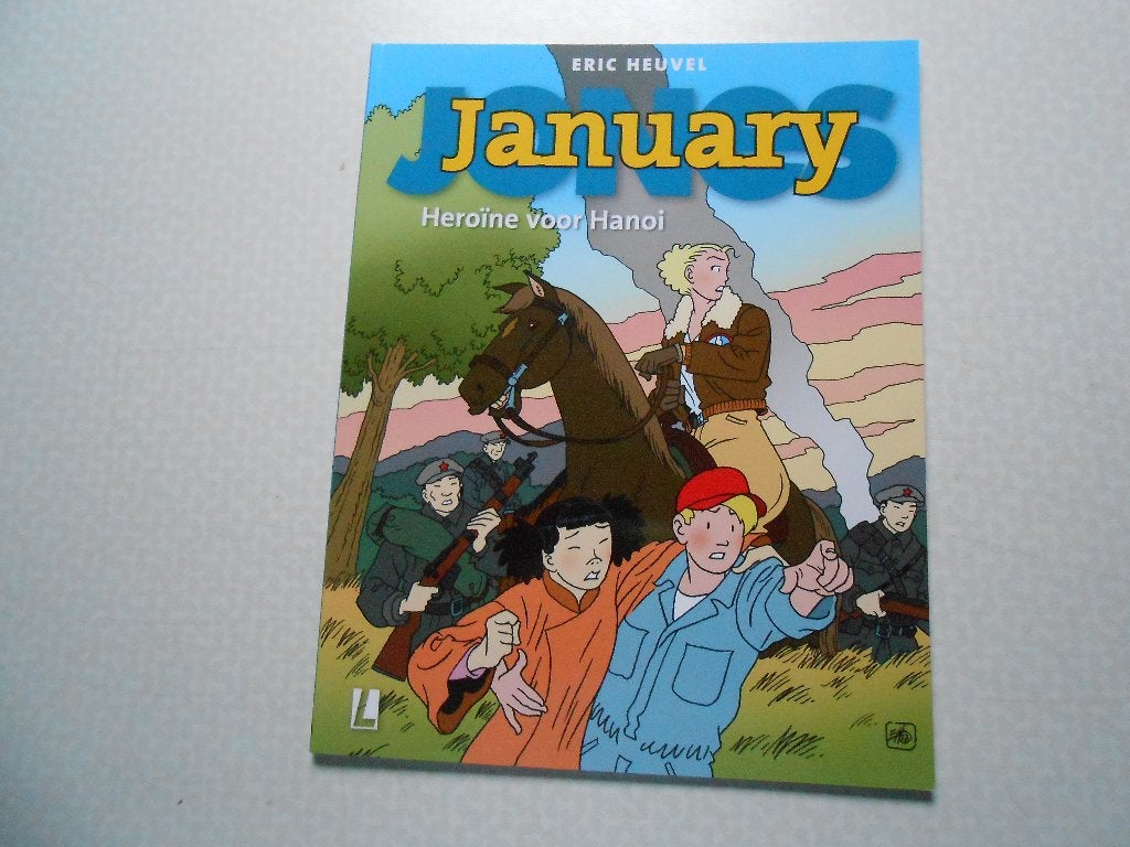 January jones 9 Heroïne voor Hanoi 2017 1 ste druk., Boeken, Stripboeken, Eén stripboek, Nieuw, Eric Heuvel, Ophalen of Verzenden