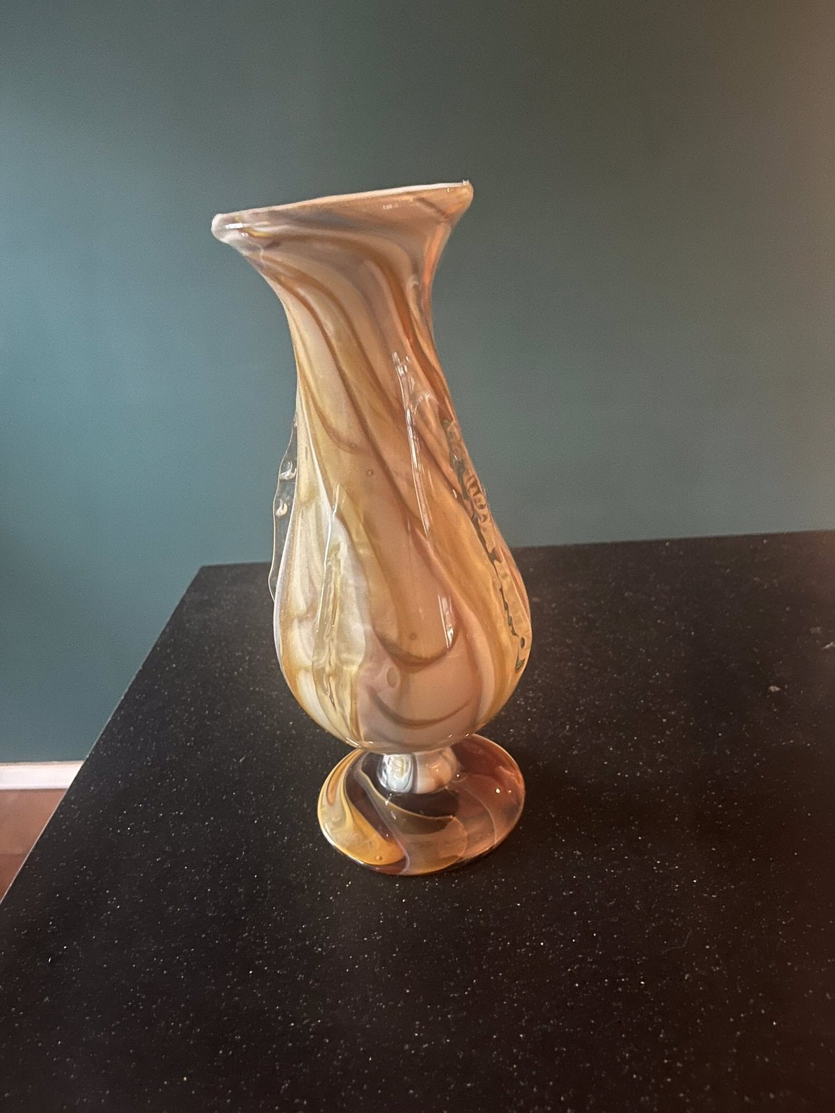 Fidrio vaas murano vintage retro jaren60 Italië retro €19,50, Ophalen of Verzenden, Huis en Inrichting