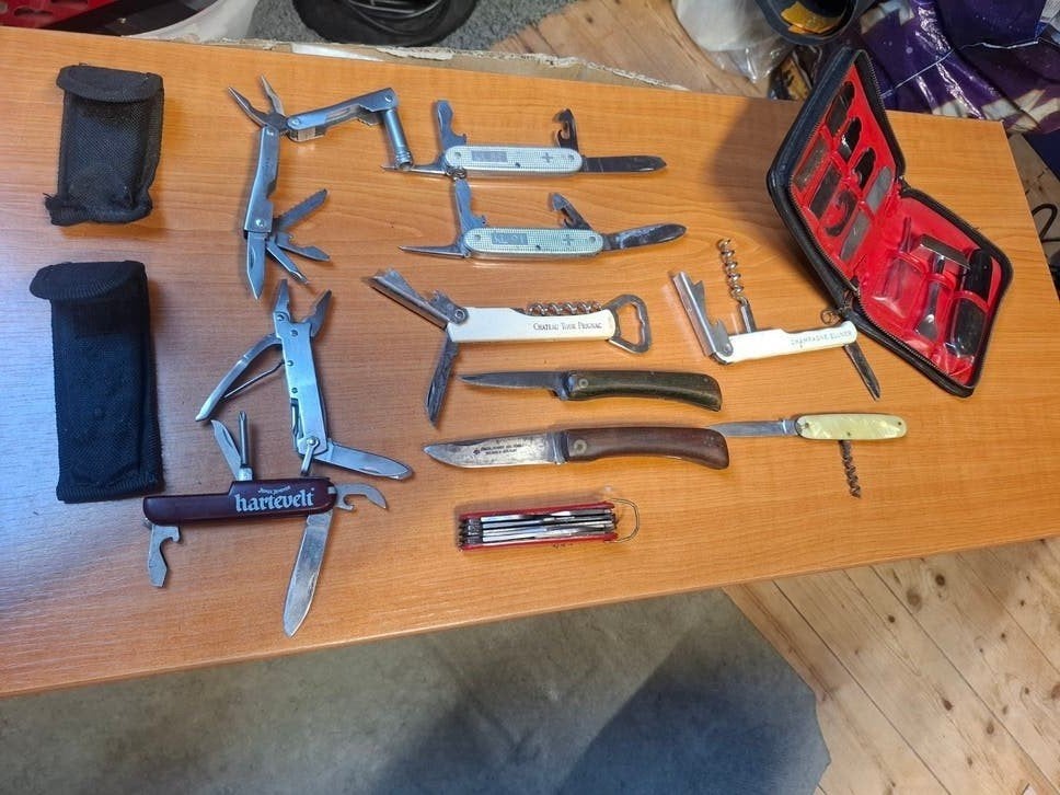 Diverse zakmessen en multitools - Grote collectie, Ophalen of Verzenden