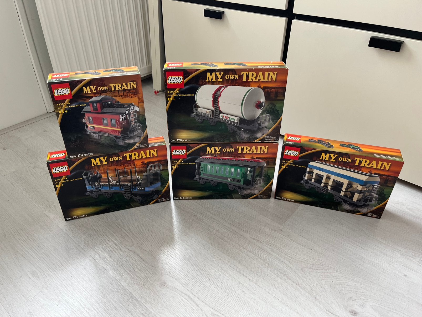 Lego My Own Train 10013 10014 10015 10016 10017 10205, Kinderen en Baby's, Speelgoed | Duplo en Lego, Ophalen, Nieuw