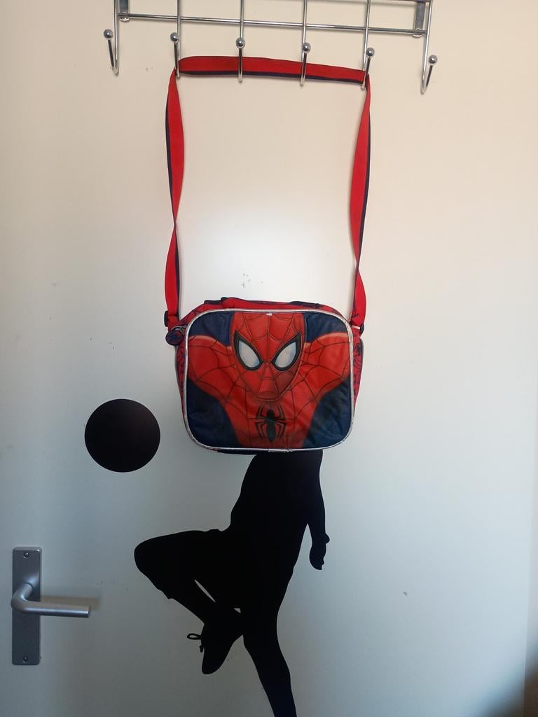 Spinder-man tas, Ophalen of Verzenden, Nieuw, Zwart