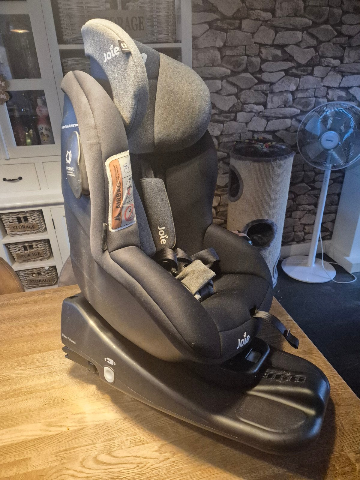 Joie i-Spin 360 autostoel - Zo goed als nieuw, Kinderen en Baby's, Verstelbare rugleuning, 0 t/m 18 kg, Zo goed als nieuw, Isofix