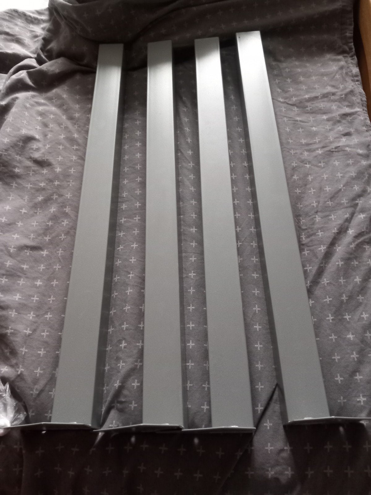 4 nieuwe stalen meubelpoten, Ophalen, Minder dan 50 cm, 50 tot 100 cm, Vierkant