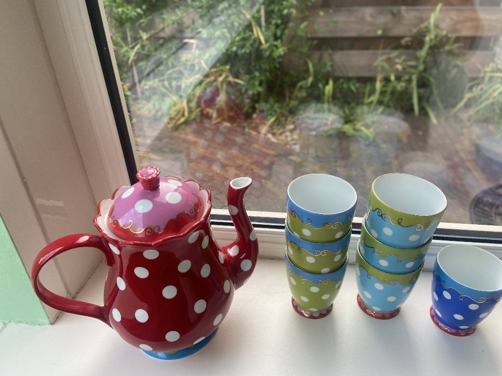 Oilily theepot, Ophalen, Overige merken, Overige typen, Zo goed als nieuw