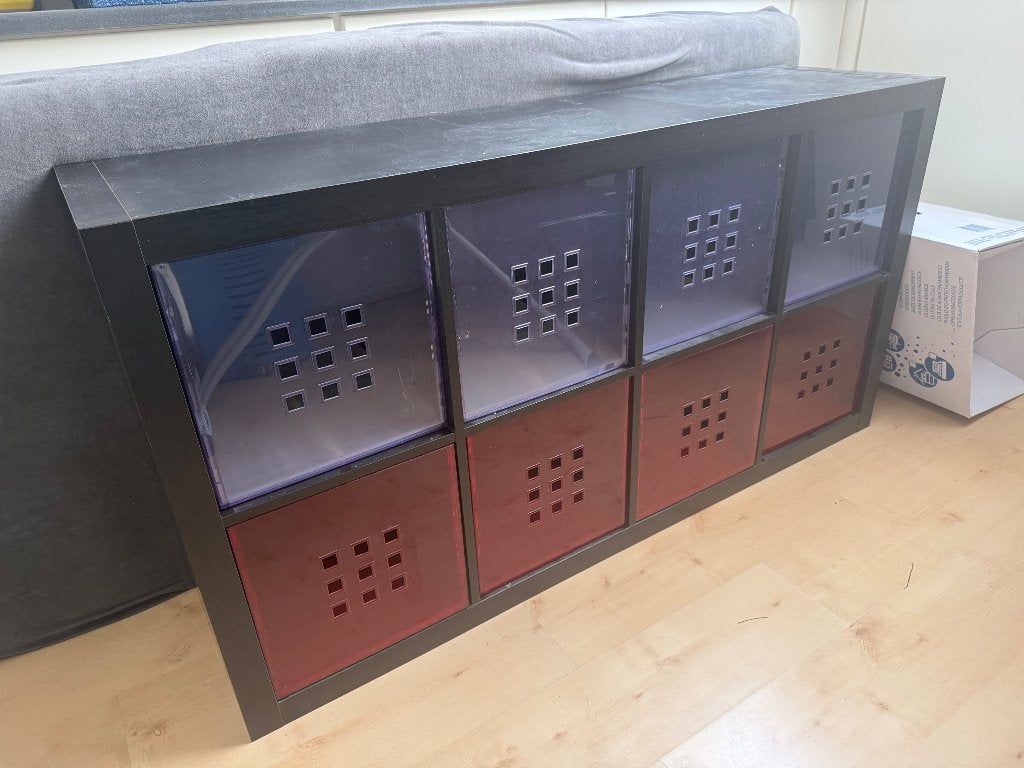 IKEA Kallax kast, Ophalen, Gebruikt, 100 tot 150 cm, Minder dan 100 cm