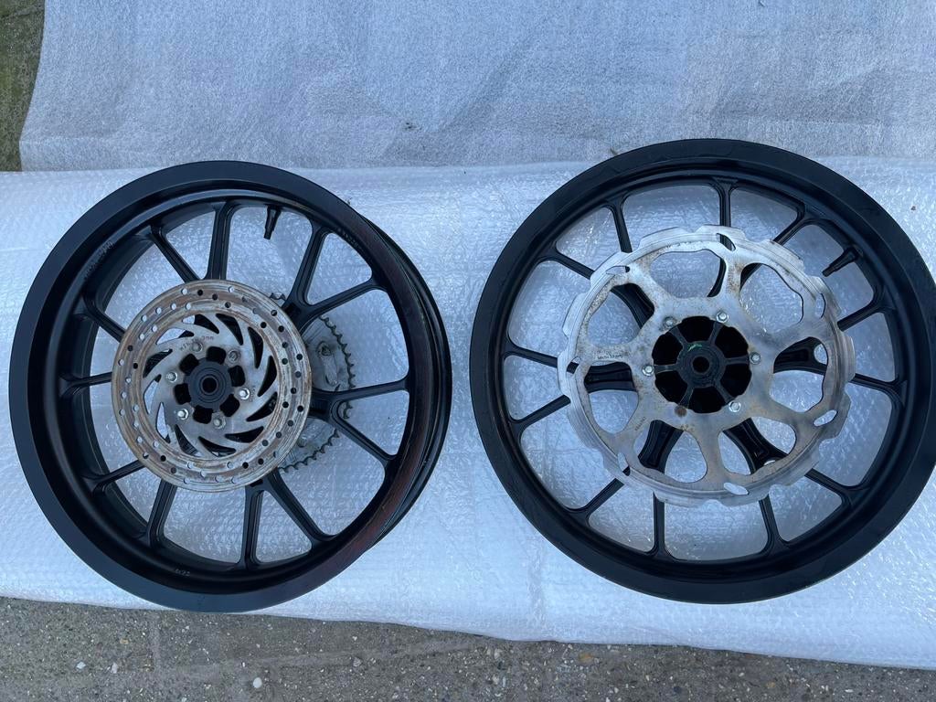 Set velgen 17 inch derbi senda xtreme / drd racing na 2010, Ophalen of Verzenden, Gebruikt, Overige typen