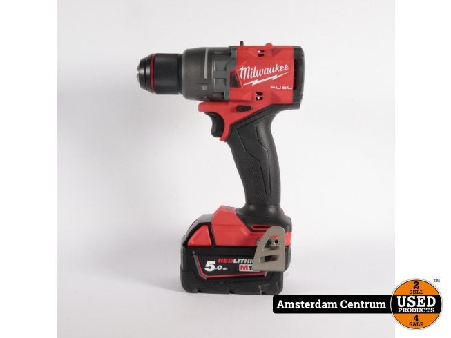 Milwaukee M18 FUEL FDD3 Schroefboormachine + 2 Accu's - ZGAN