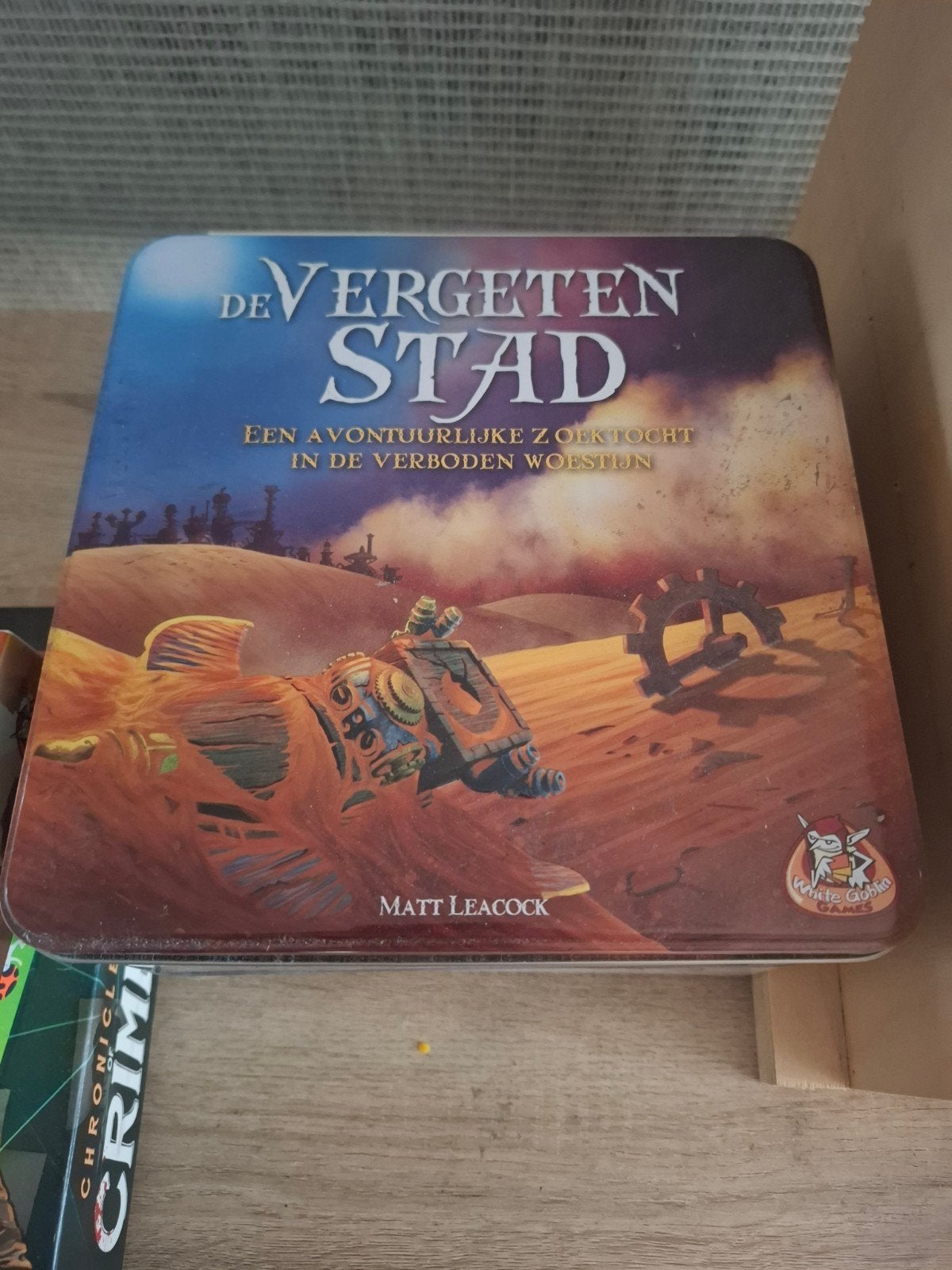 De Vergeten Stad (bordspel), Hobby en Vrije tijd, Gezelschapsspellen | Bordspellen, Verzenden, Zo goed als nieuw, White Goblin Games