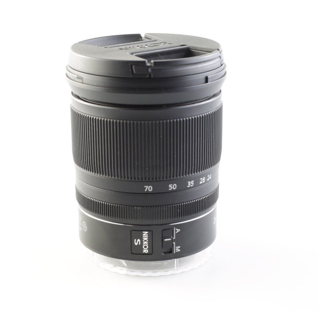 Nikon Nikkor Z 24-70mm f/4 S, Audio, Tv en Foto, Fotografie | Lenzen en Objectieven, Nikon, Zo goed als nieuw, Support@nikon.com