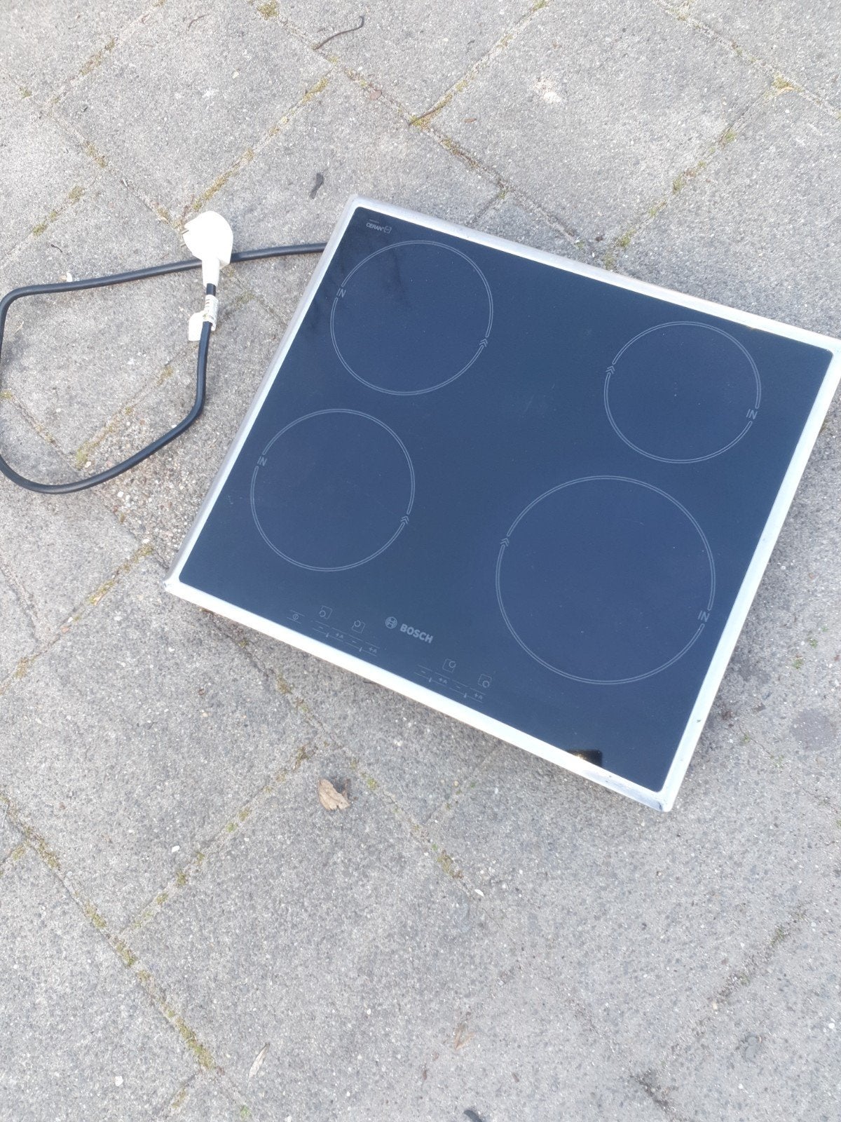 Siemens inbouw keramische kookplaat, Ophalen of Verzenden, Inbouw, Keramisch, 4 kookzones