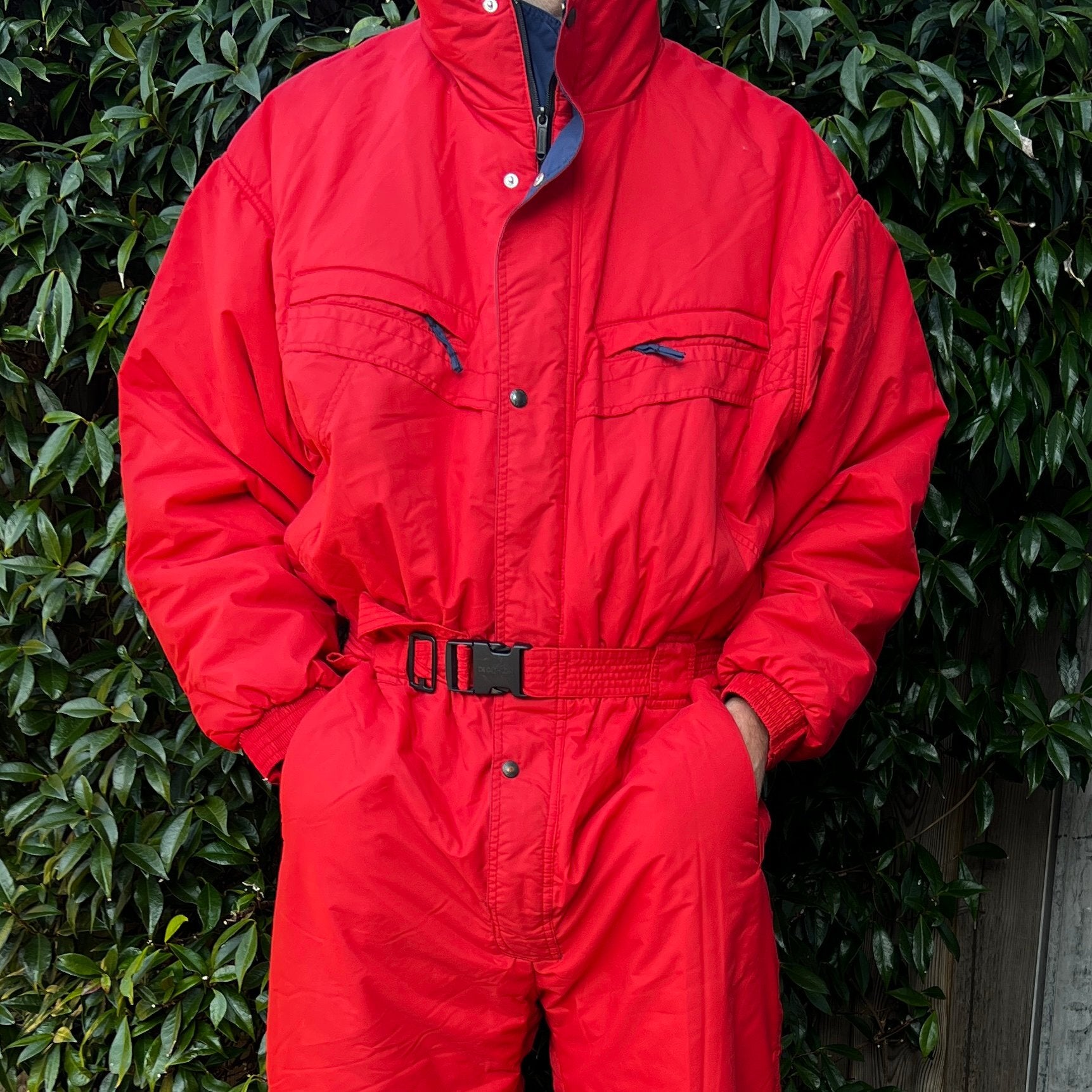 Vintage Retro Skipak (XXL), Ophalen of Verzenden, Gedragen, Maat 56/58 (XL), Pak