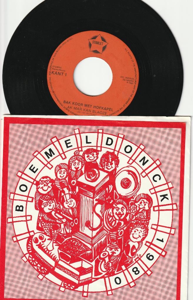 Boemeldonck [Prinsenbeek] Carnaval BAK vinylsingle Starlet, Boeken, Ophalen, Gelezen