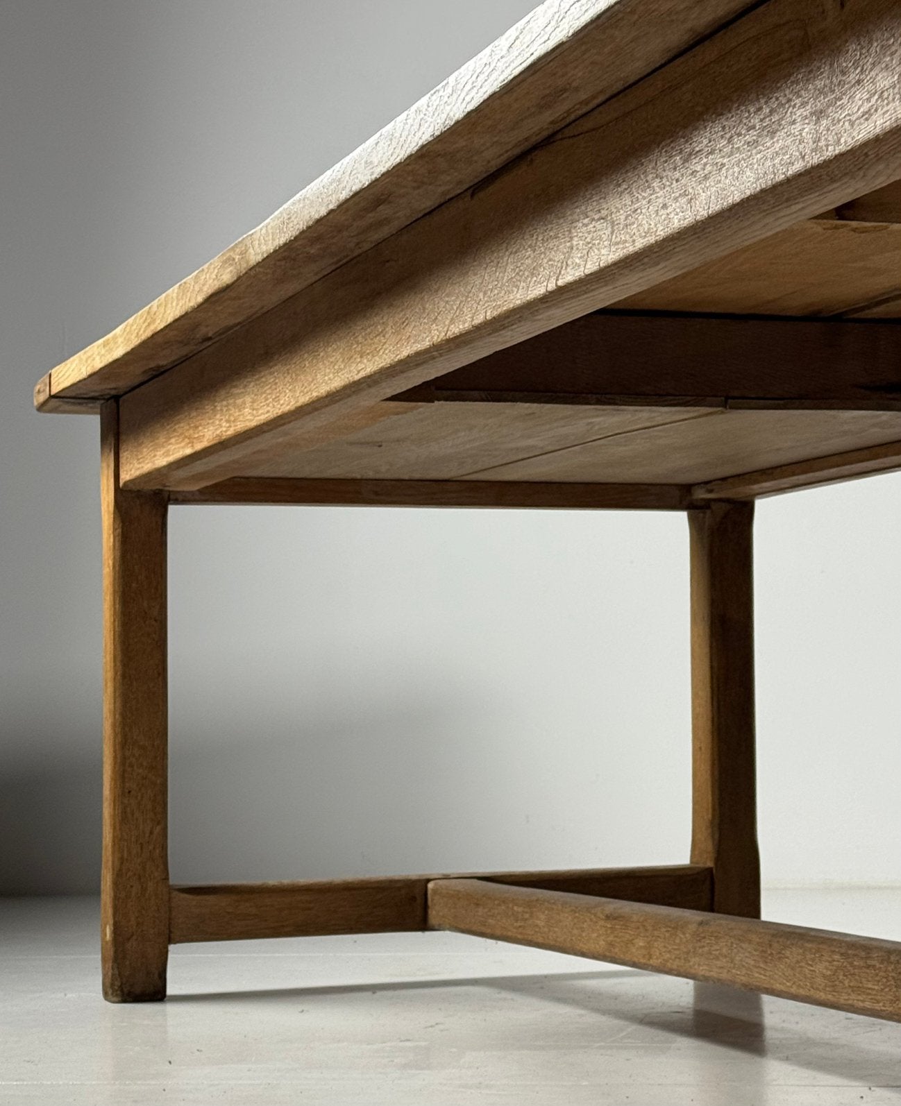 Franse kloostertafel 19e eeuw 320cm, Antiek en Kunst, Antiek | Meubels | Tafels, Ophalen