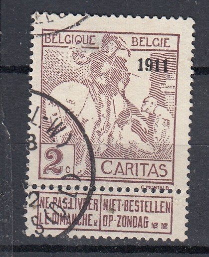 Belgie ocb 94, Postzegels en Munten, Postzegels | Europa | België, Verzenden, Gestempeld