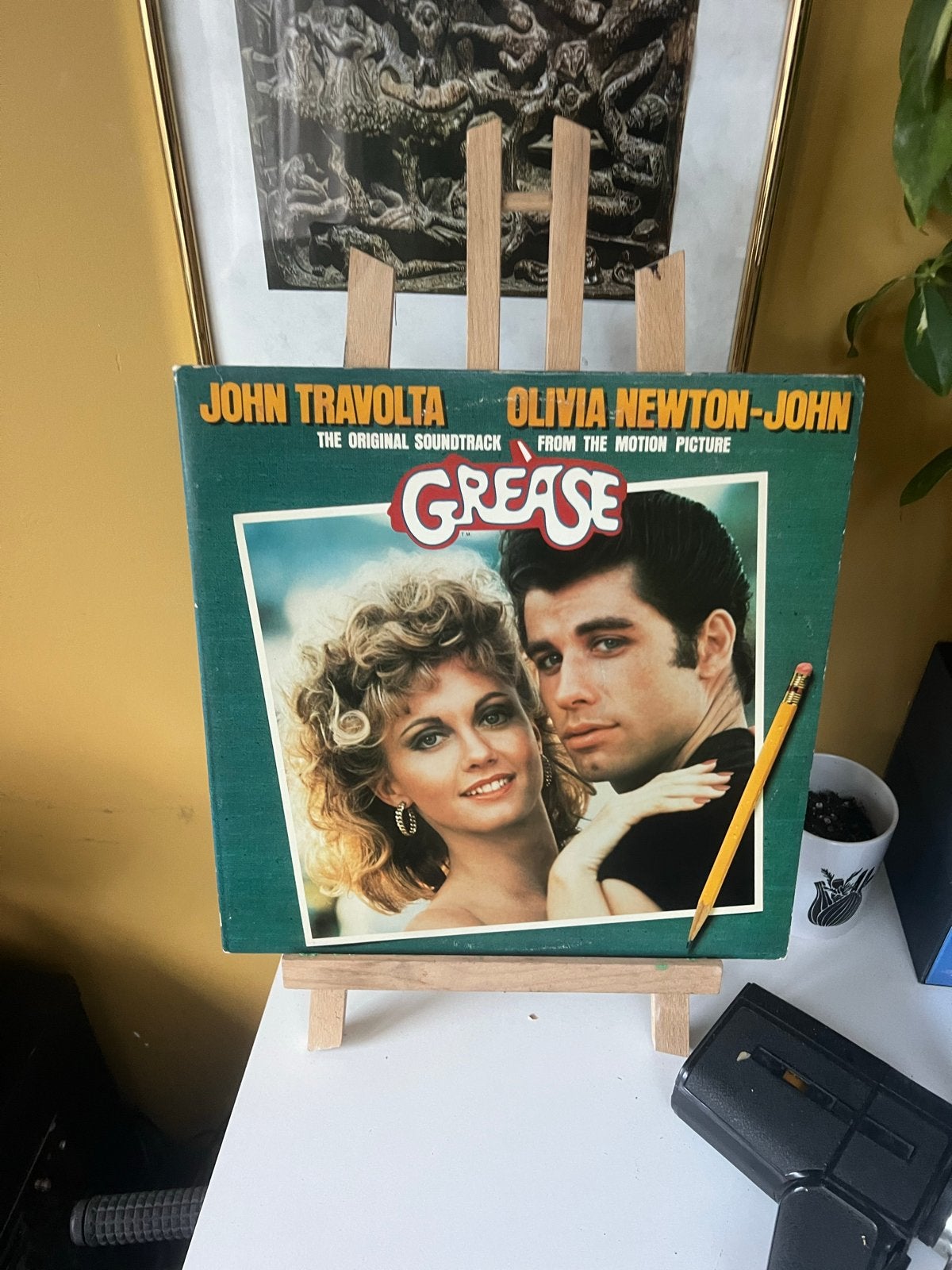 Grease - The Original Soundtrack (LP), Cd's en Dvd's, LP, Film en Theater, Gebruikt, Ophalen of Verzenden