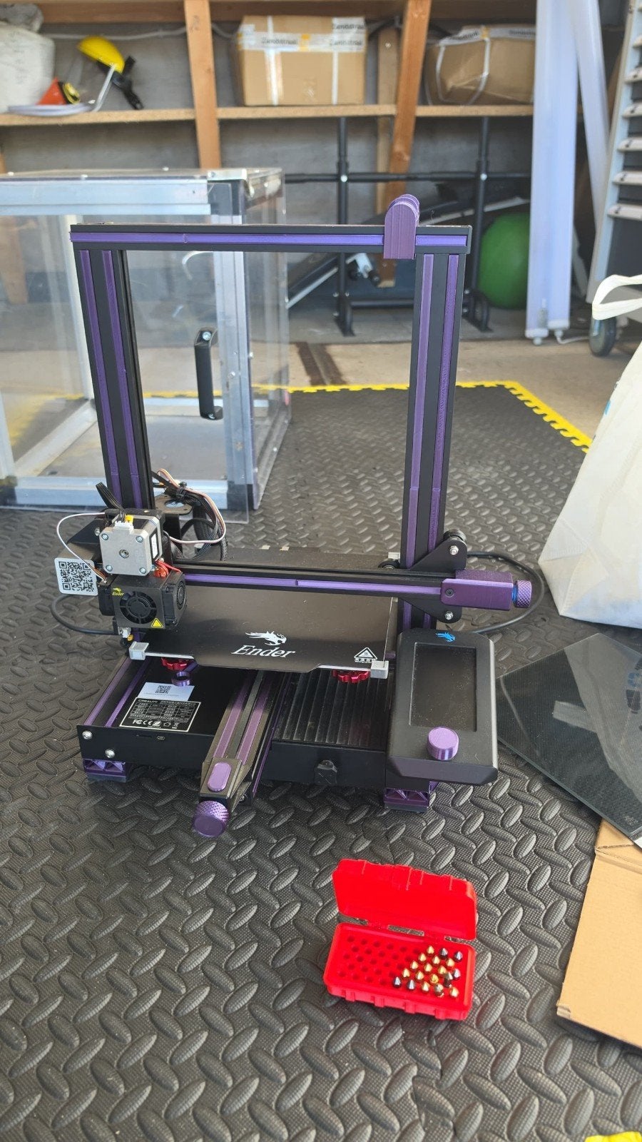 Ender 3 V2 geupgrade, Ophalen, Creality Ender 3 V2, Zo goed als nieuw, Filament