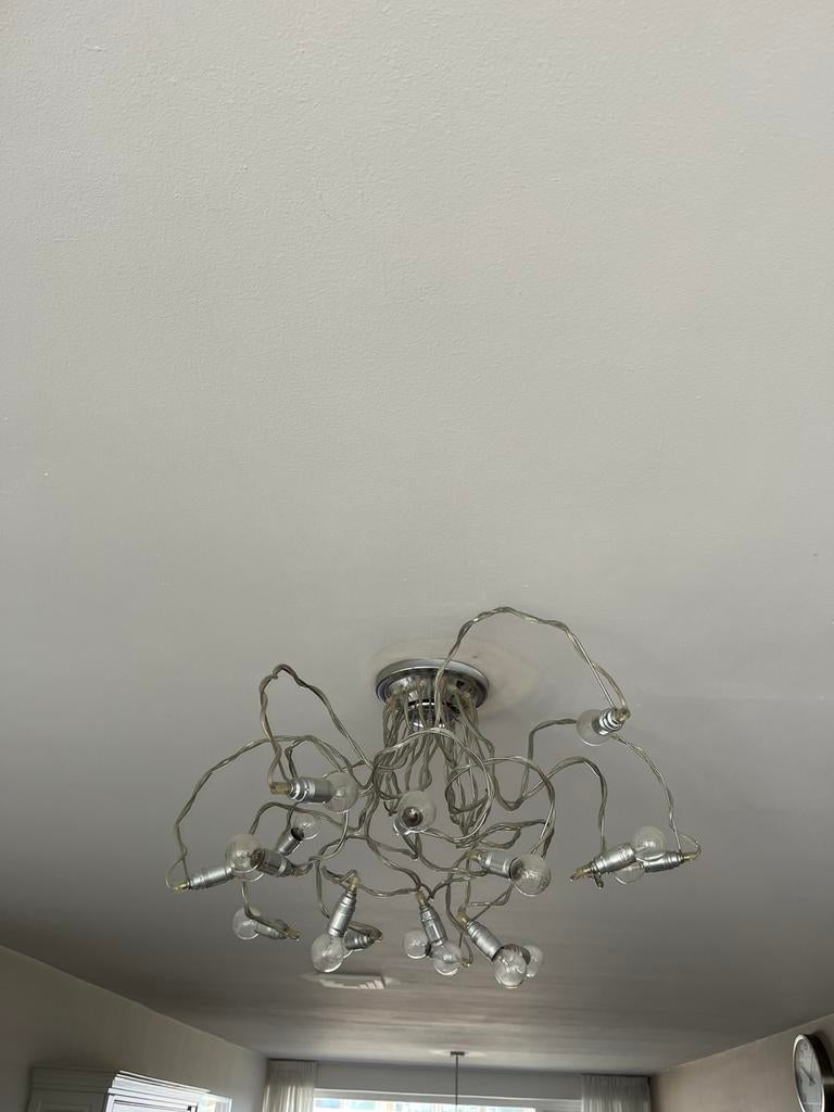 Design plafond lamp, Ophalen, Gebruikt, 50 tot 75 cm, Modern-design