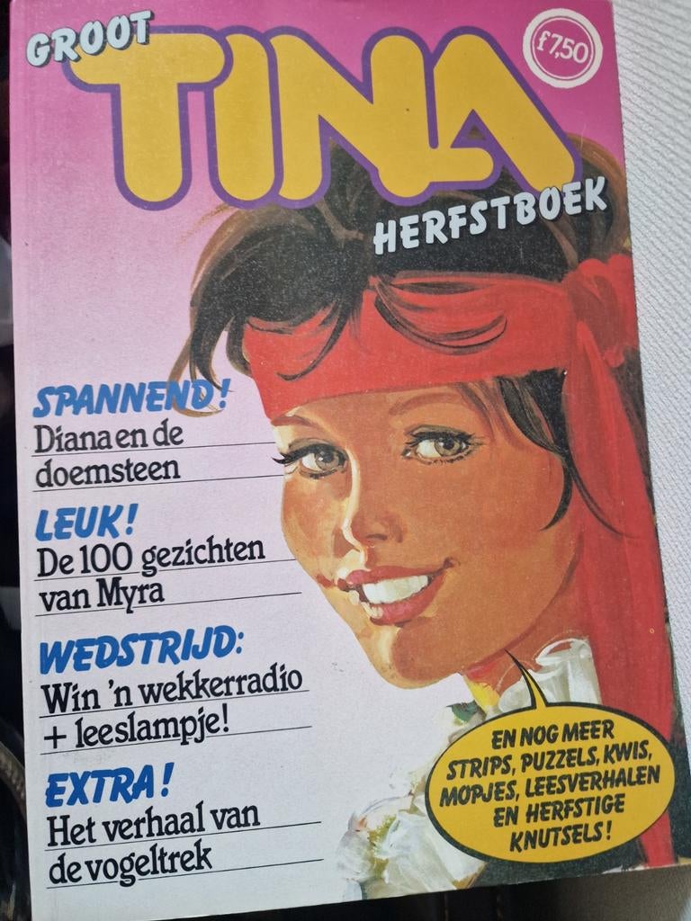 6 tina stripboeken, Boeken, Ophalen of Verzenden, Gelezen